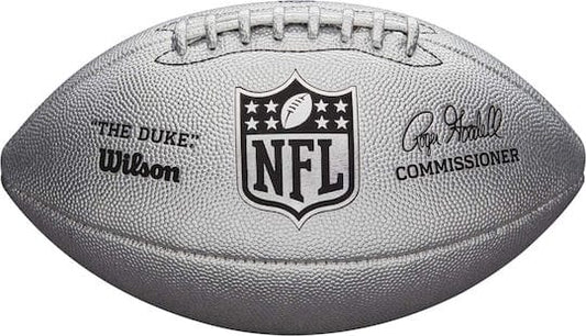 Duke Metallic Edition American Football Silver