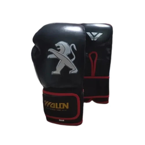 Leather Boxing Gloves With Strap
