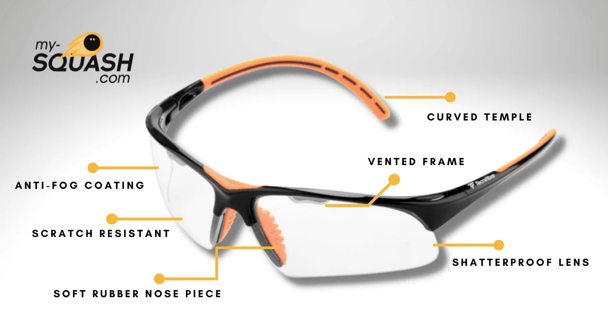 Lunette Squash Black X Orange