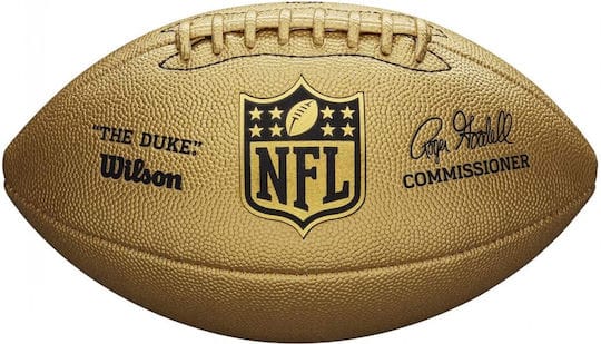 Duke Metallic Edition OS FB American Football Gold